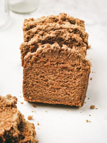 Pumpkin bread recipe with streusel topping