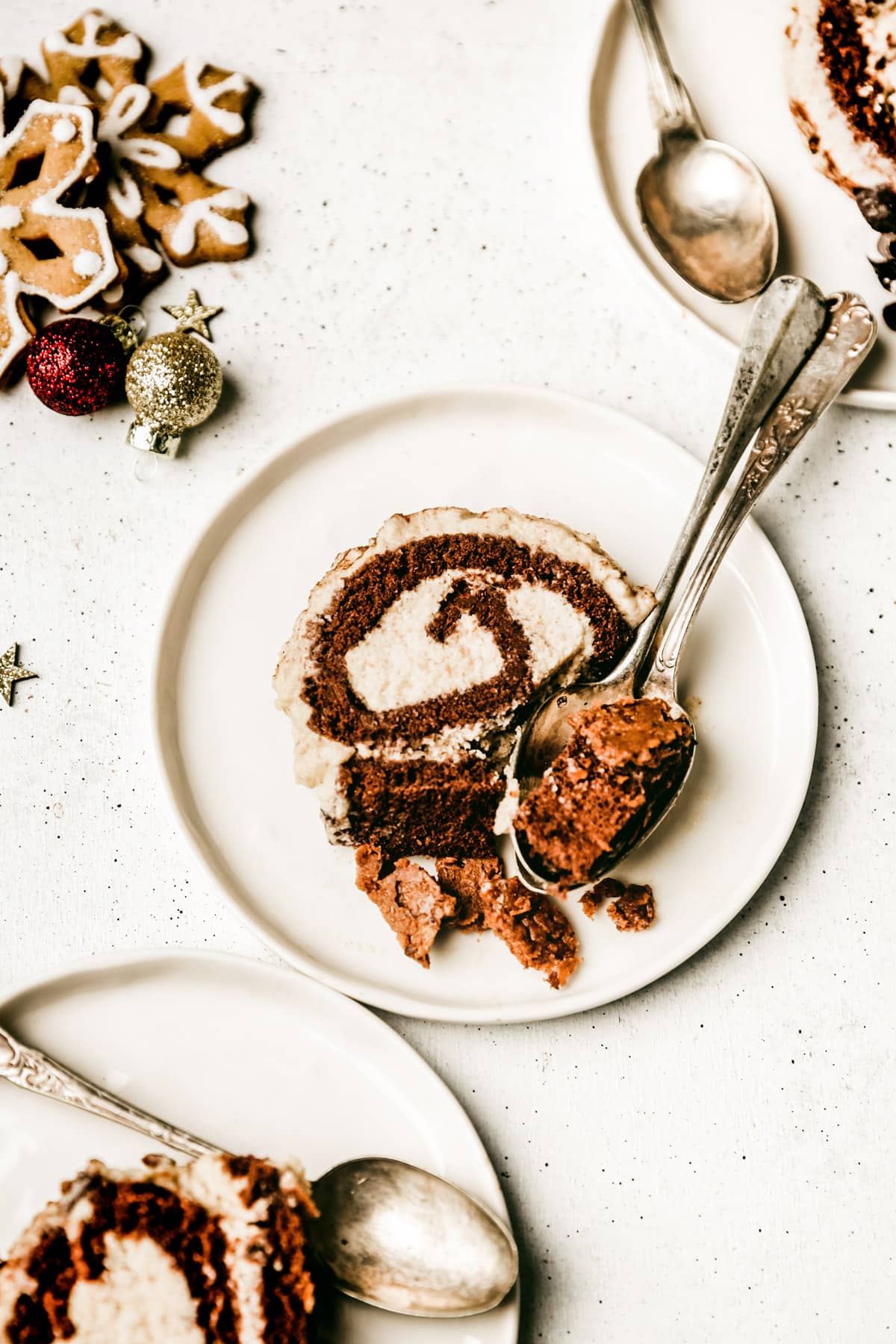 Bûche de Noël Hazelnut yule log recipe