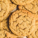 Cookies au sucre et beurre de noisette