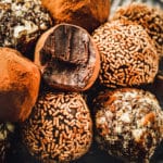 Homemade chocolate truffles recipe