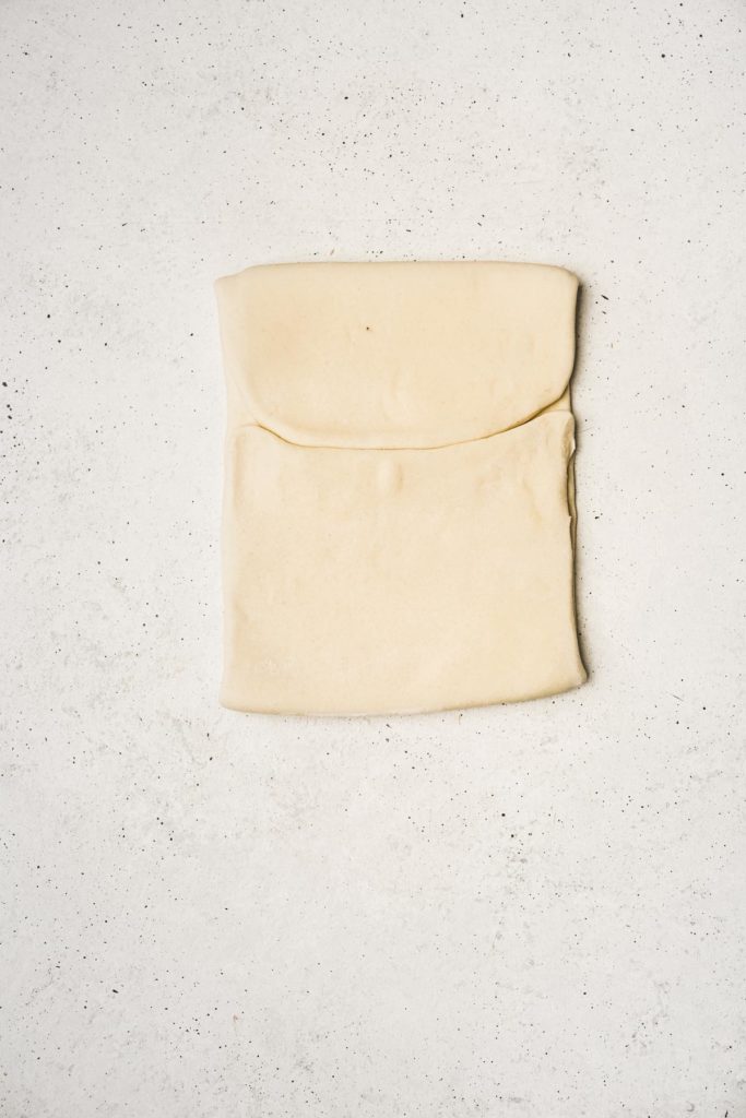 Homemade puff pastry