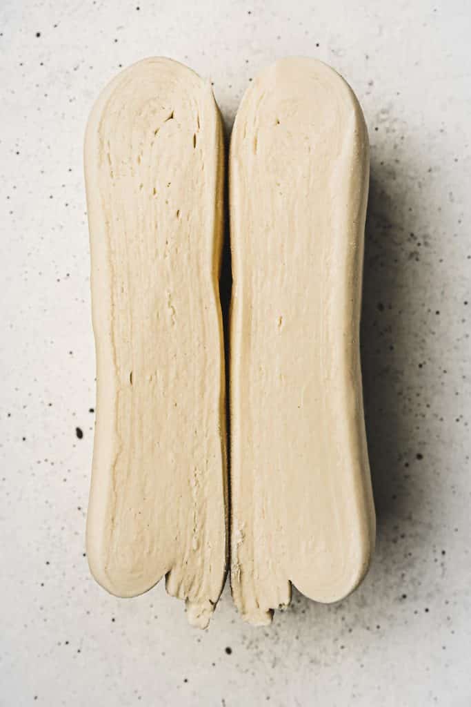 Homemade puff pastry