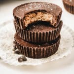 Homemande peanut butter cups