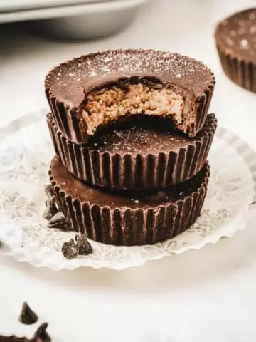 Peanut butter cups façon Reese's maison