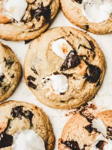 Cookies chamallow façon S'mores