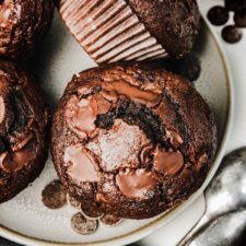 Double Chocolate Chip Muffins-image