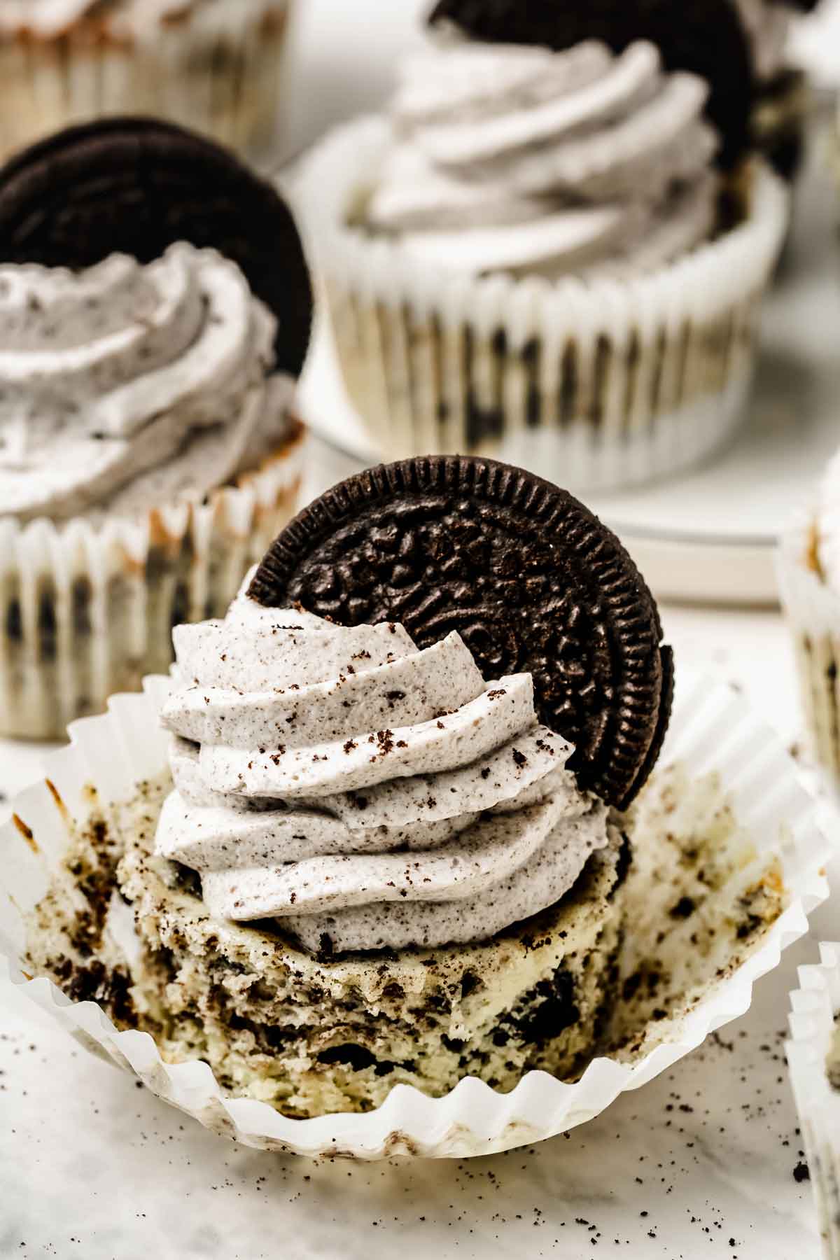 mini cheesecakes sur une table