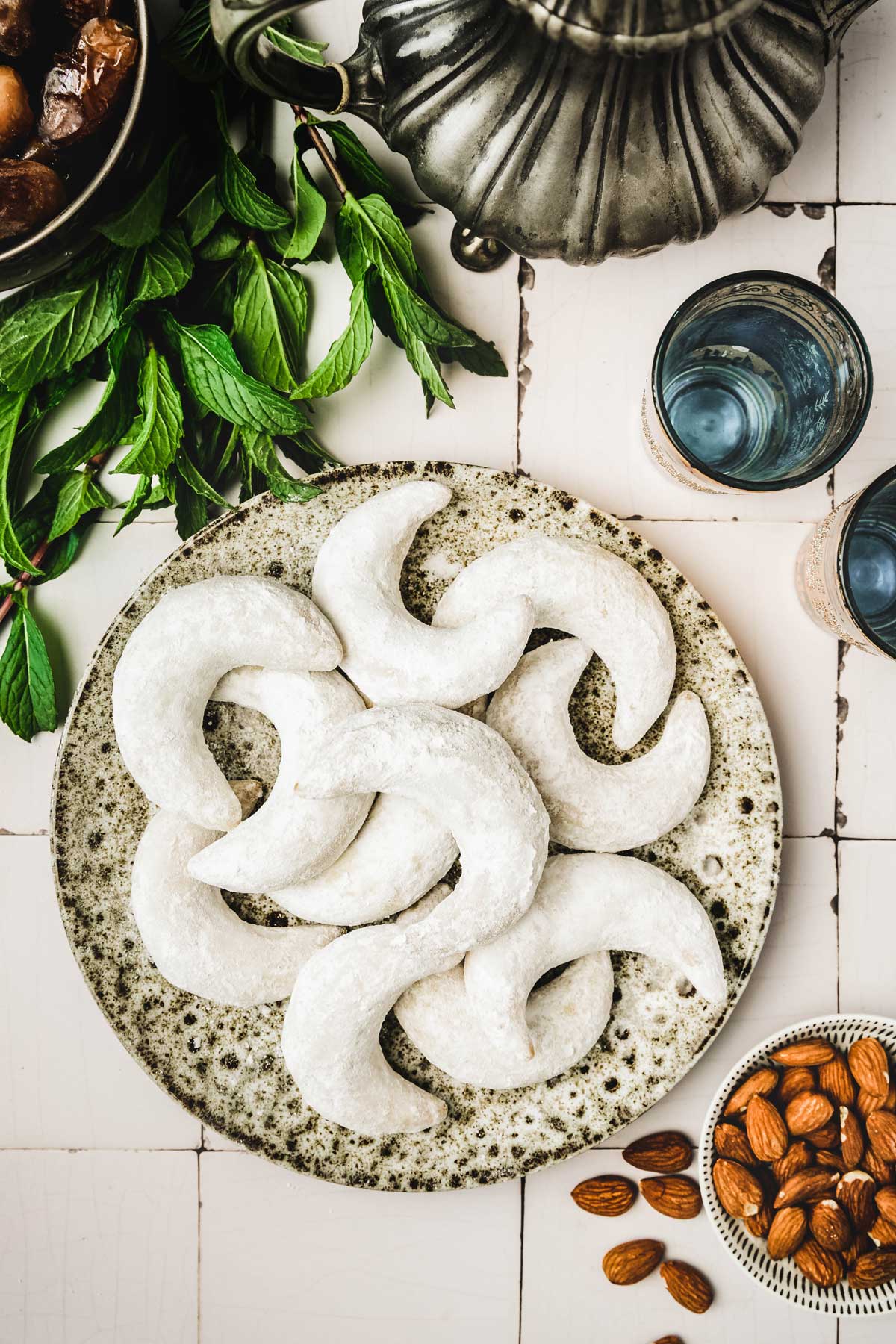 Gazelle horns on a plate 