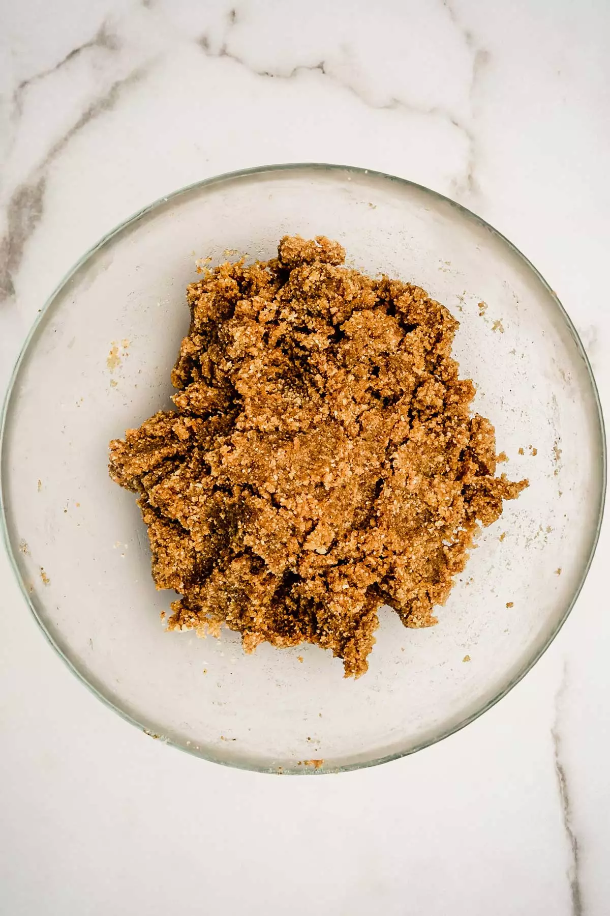medium bowl with almond paste