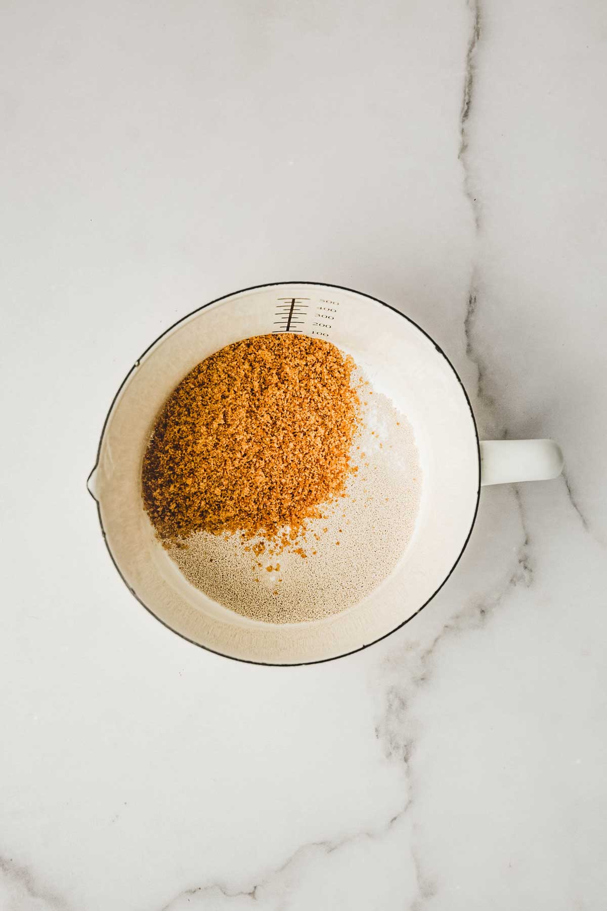 small bowl with dry ingredients