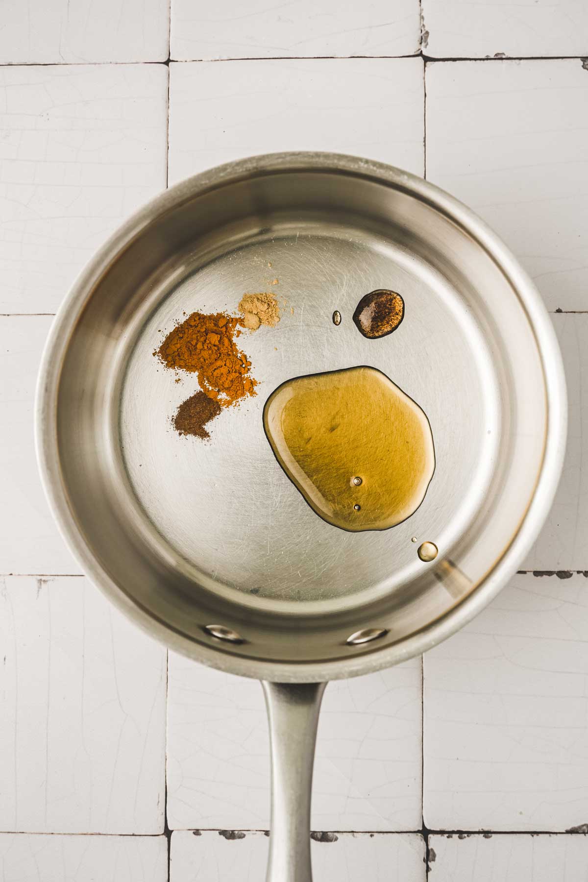 Casserole with spices and sugar 