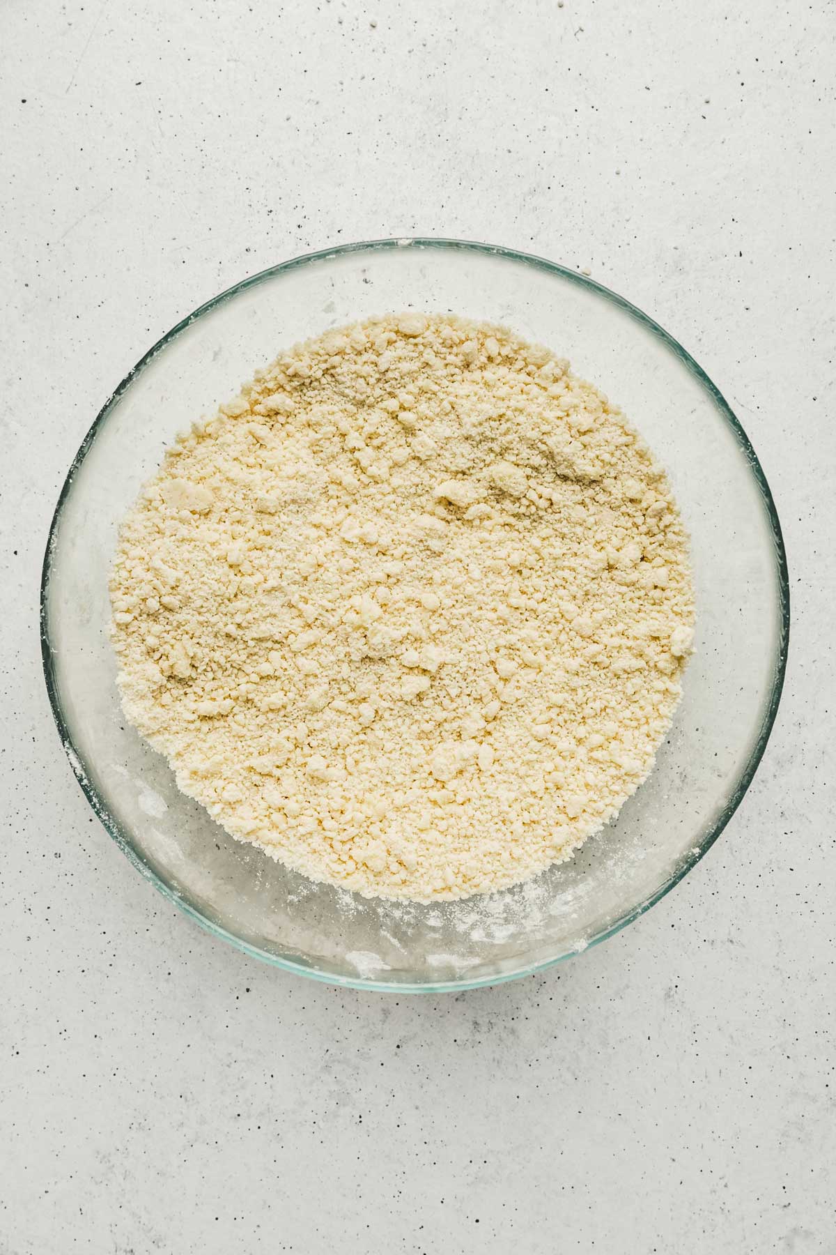 Medium bowl with fine breadcrumbs
