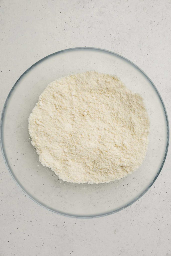 bowl with dry ingredients