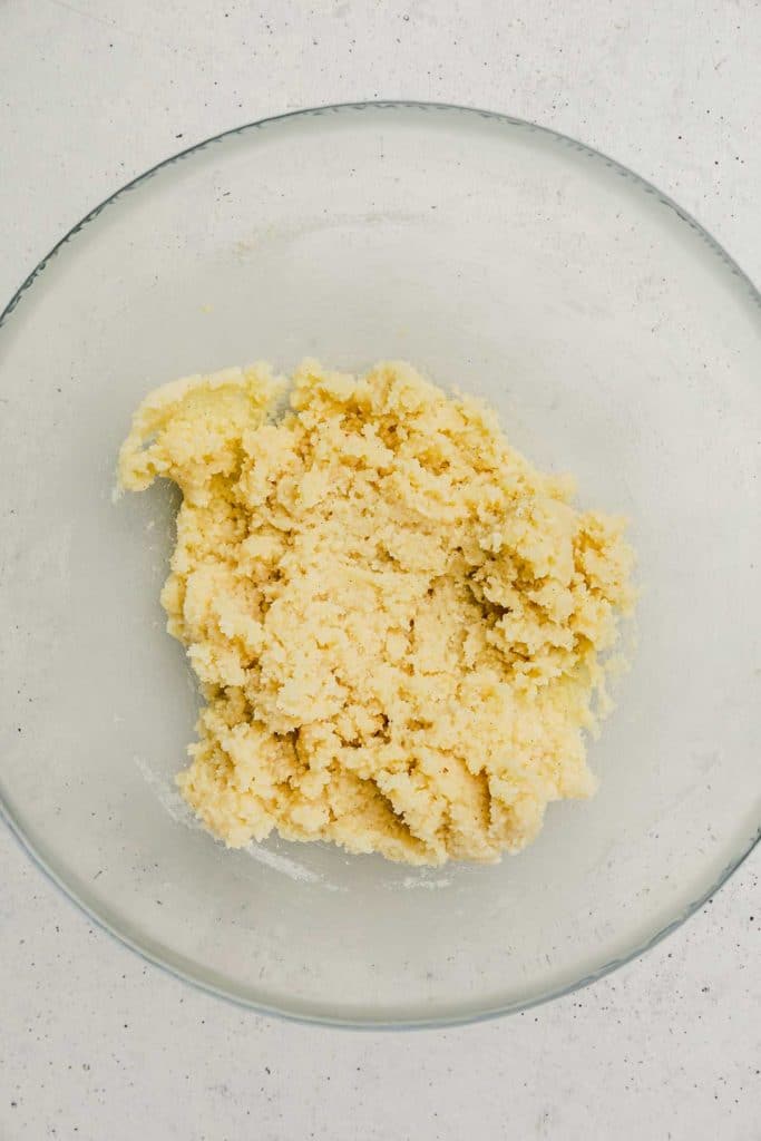 bowl with compact ingredients
