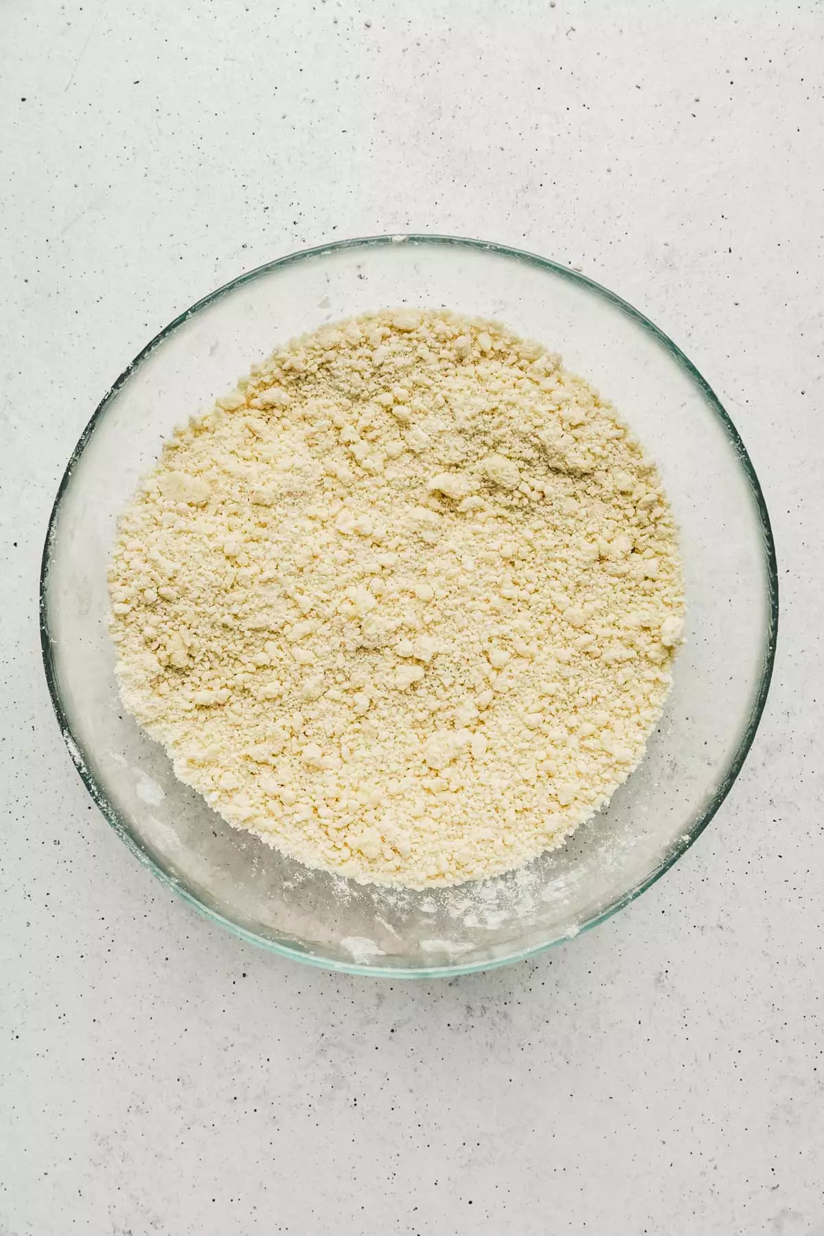 Medium bowl with fine breadcrumbs