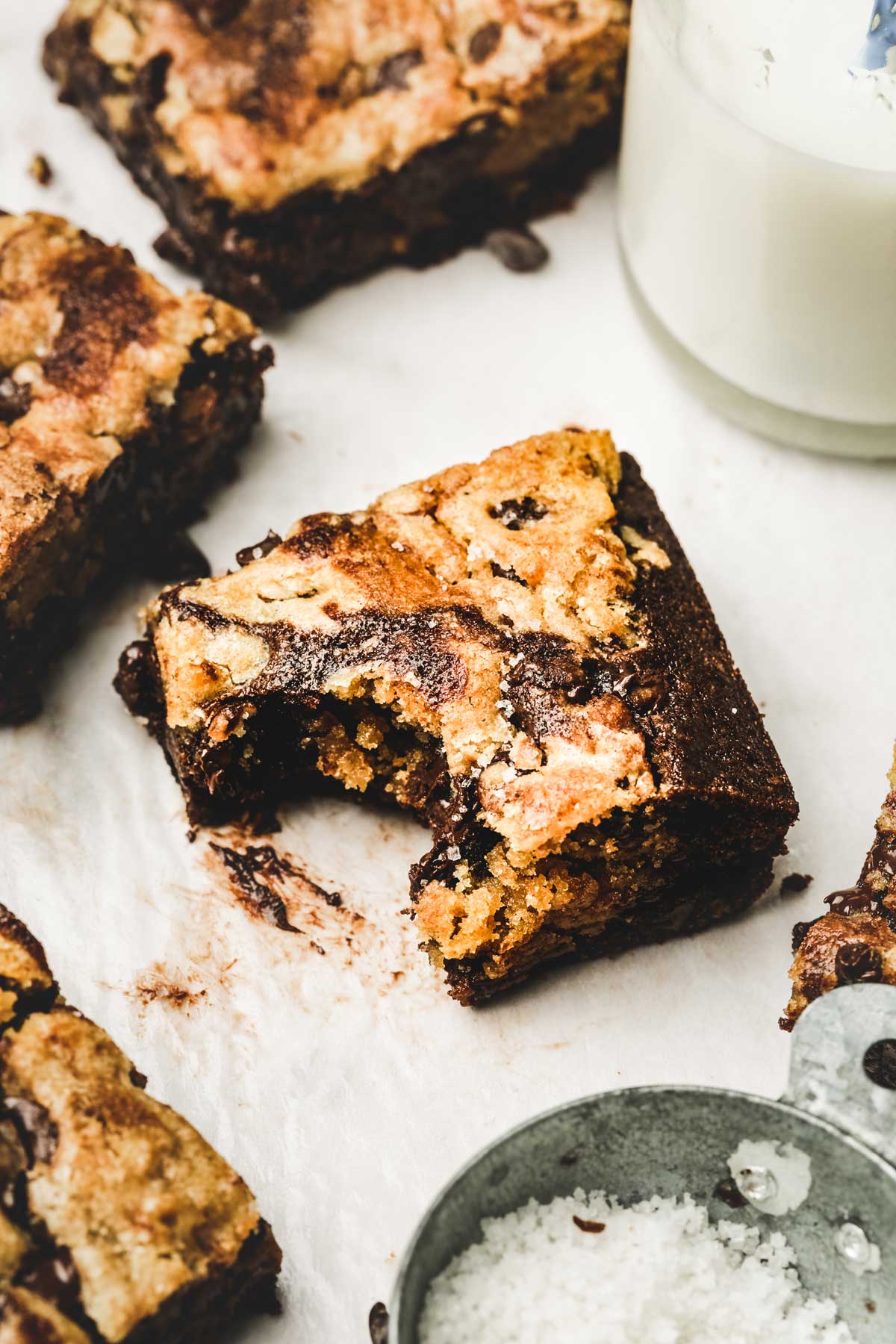 Part de brookie sur une table