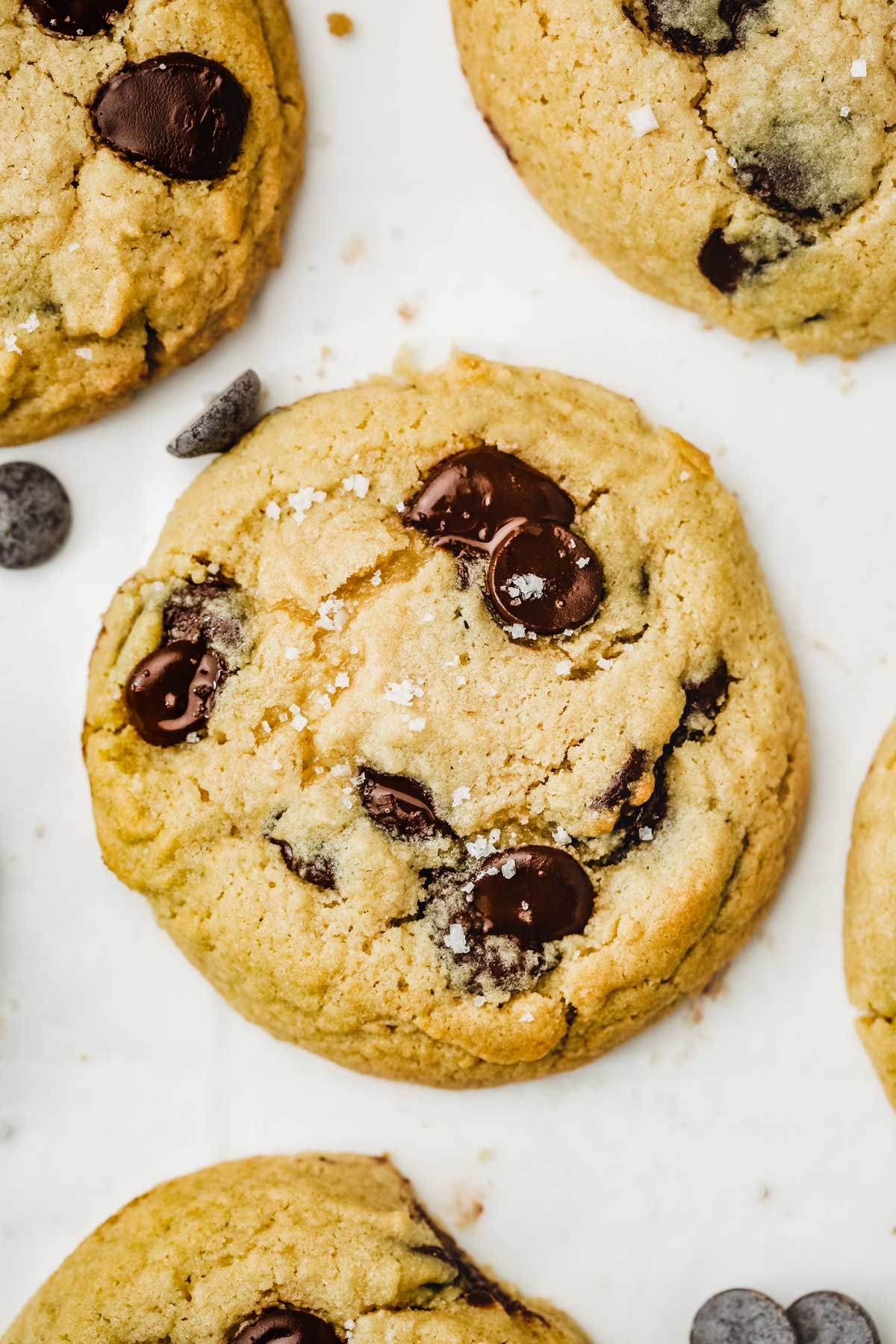 Cookie sans gluten sur une table