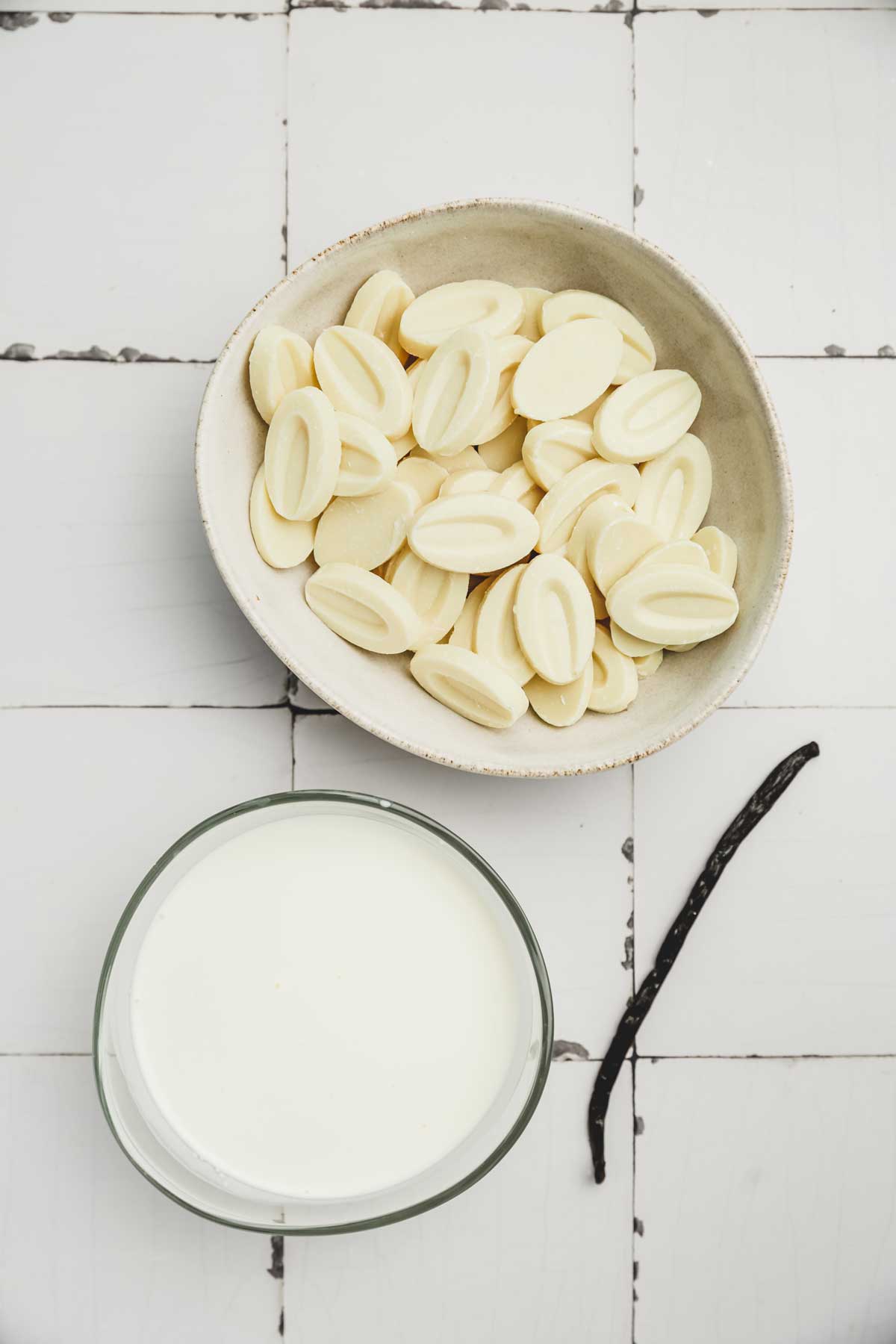 Bowl with ingredients