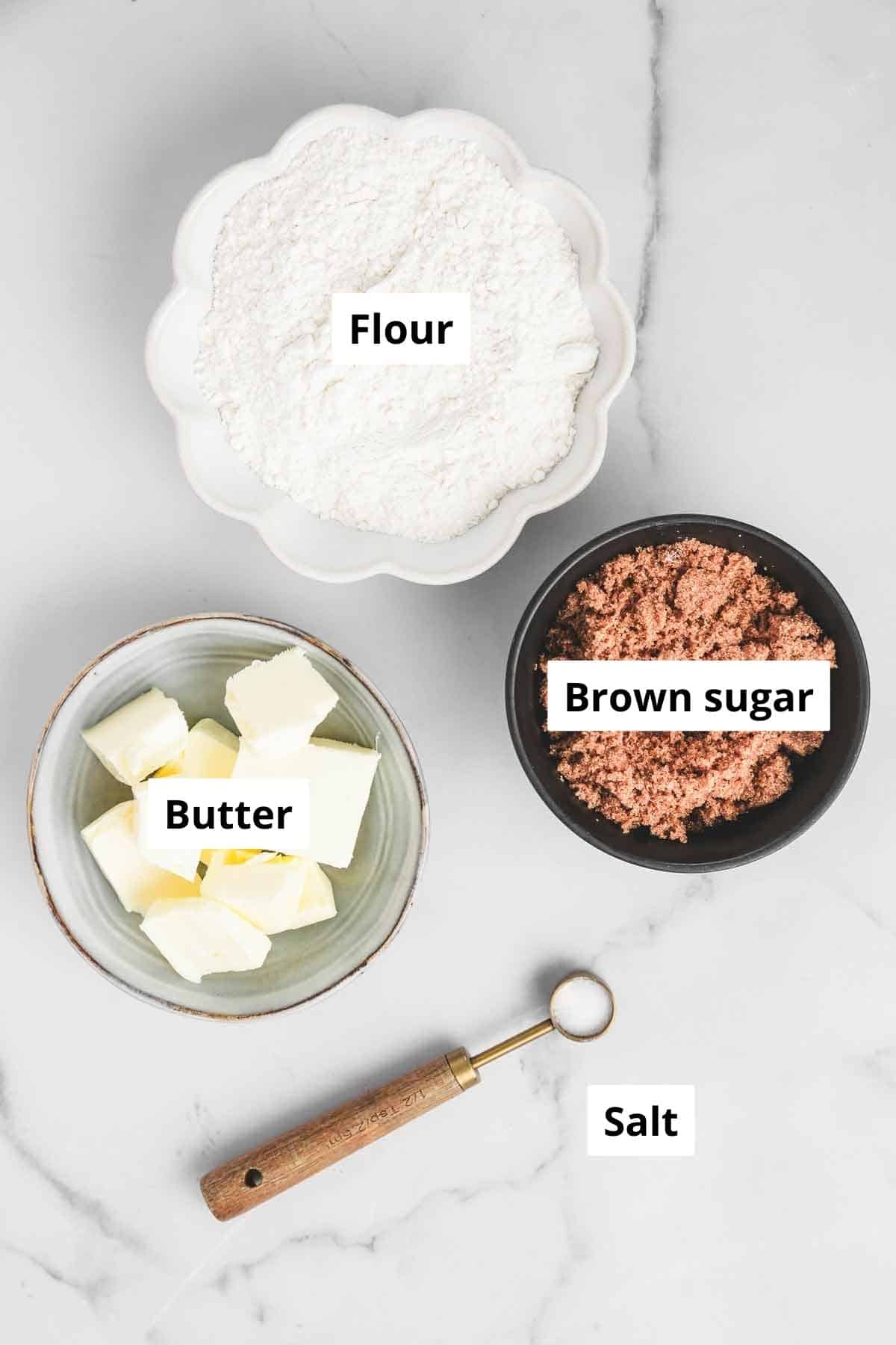 streusel filling ingredients