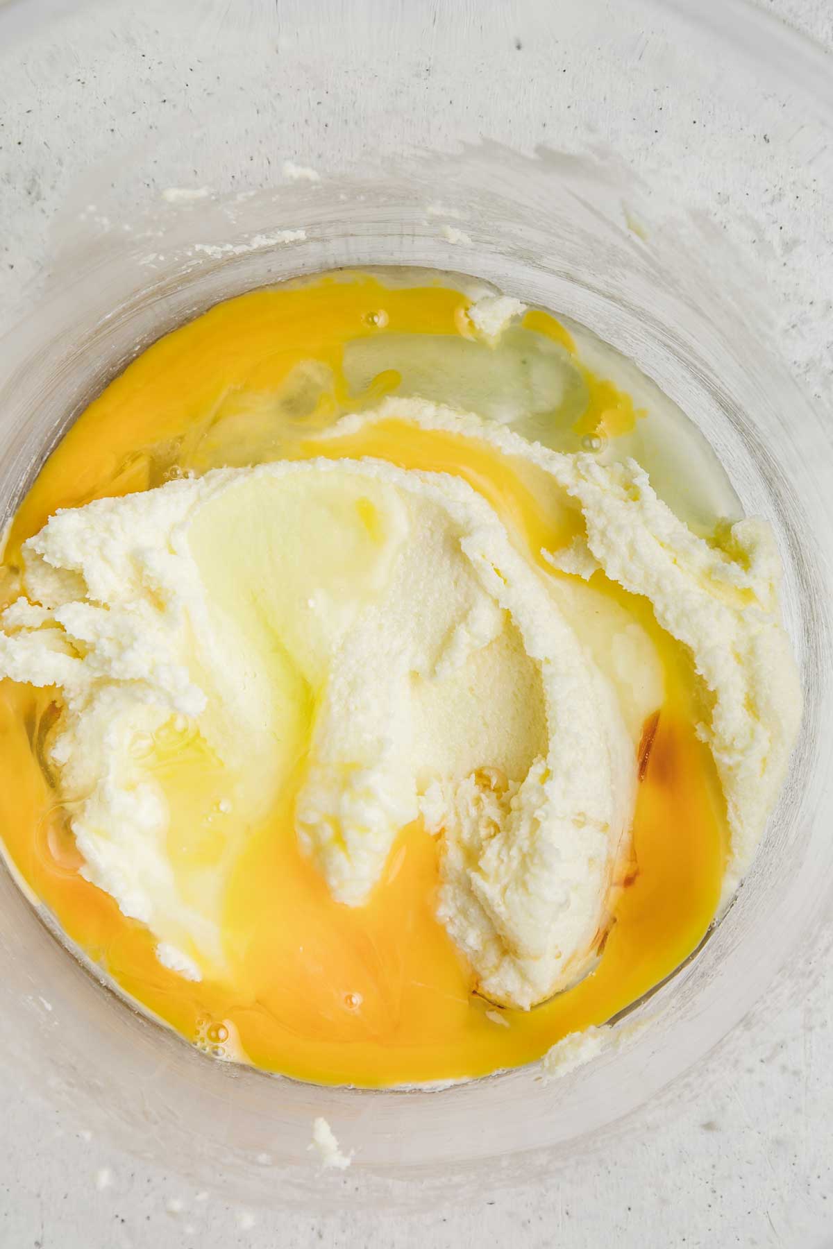 large bowl with ingredients