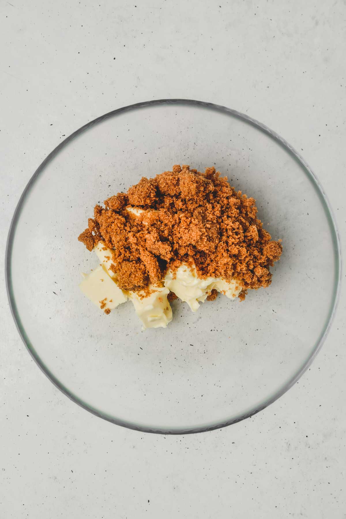 Bowl with ingredients
