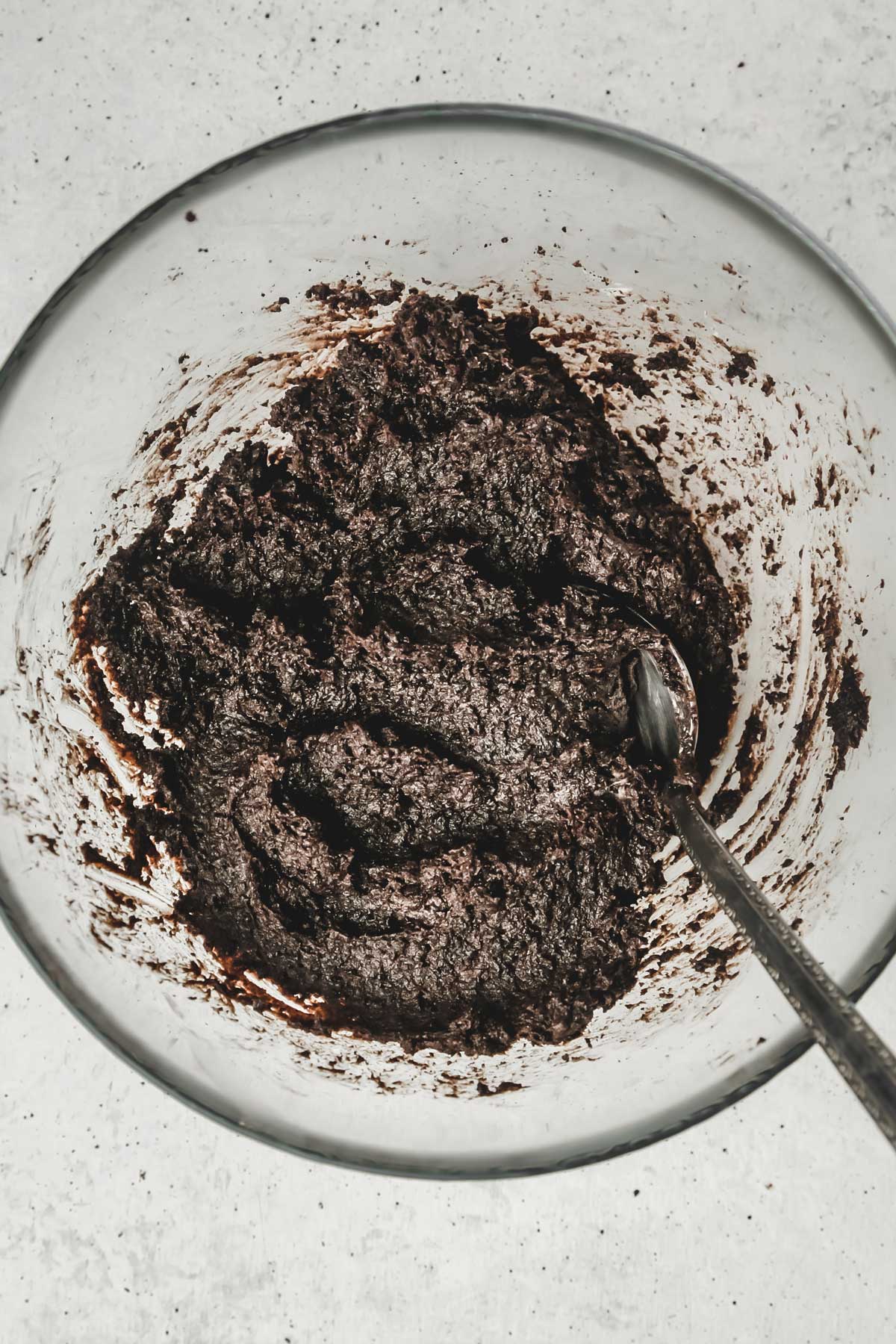 Making Oreo truffle filling for cake pops recipe