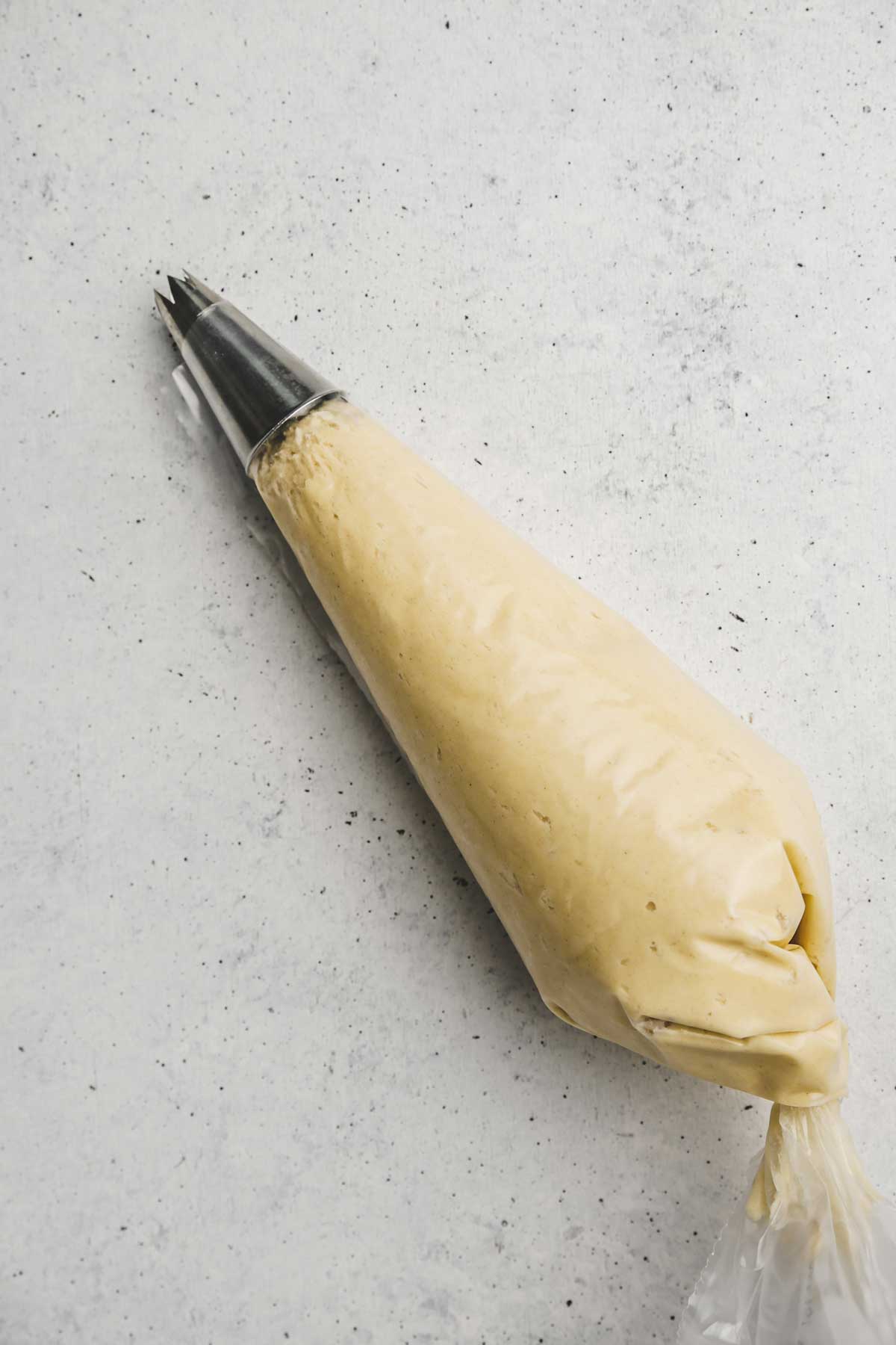 Poche a douille avec pate à spritz