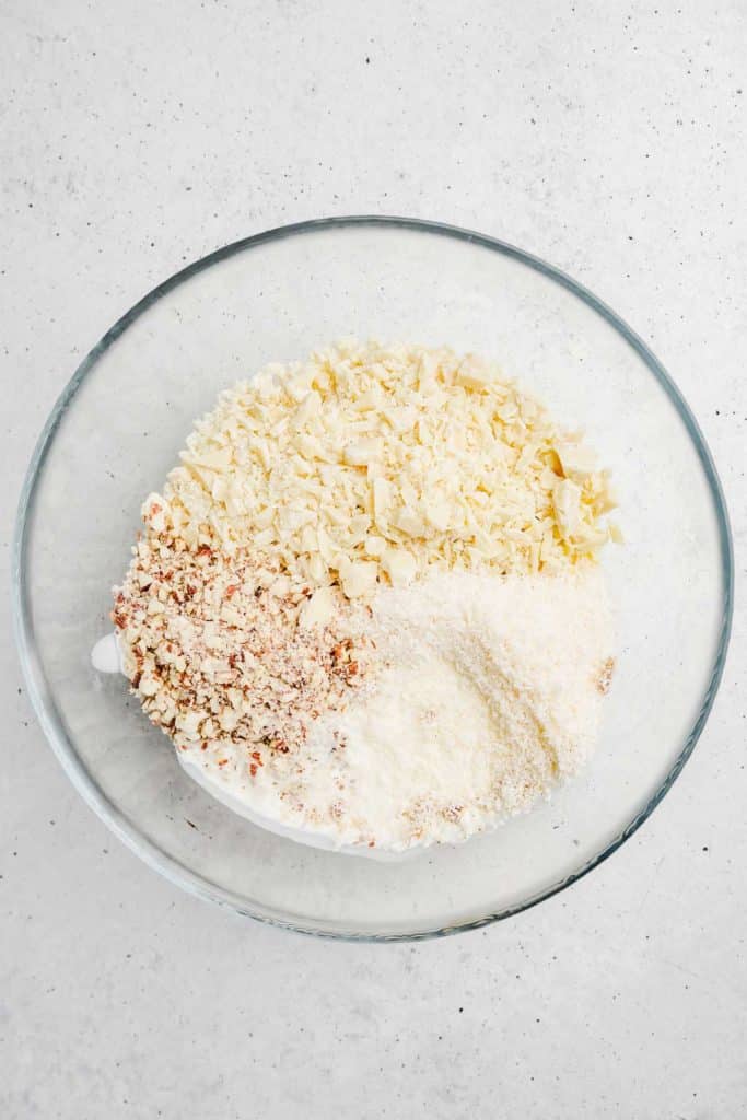 Easy White Chocolate Coconut Truffles - 3 ingredients