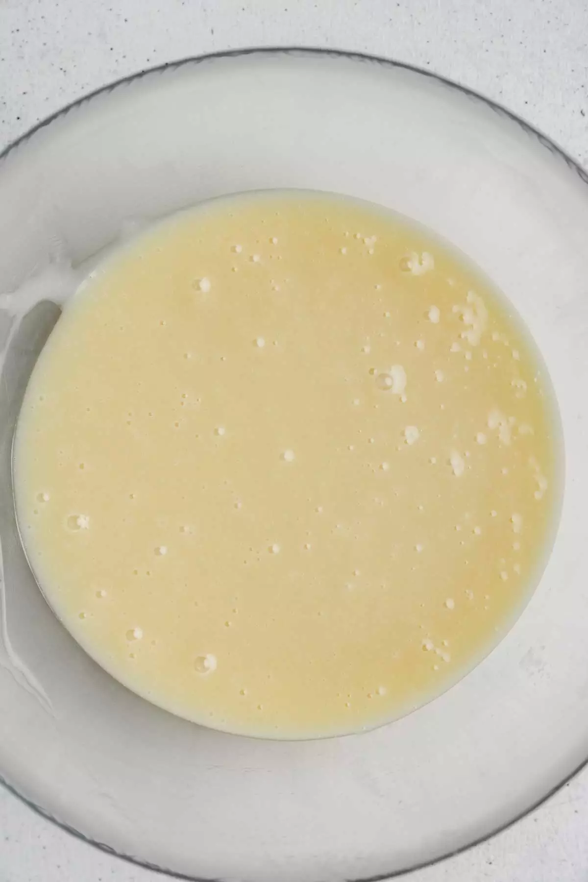 bol avec ganache liquide