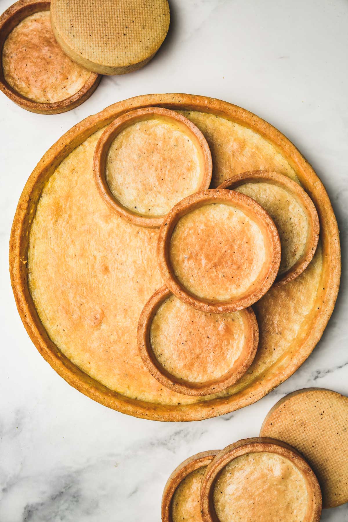 tart and mini tarts shells