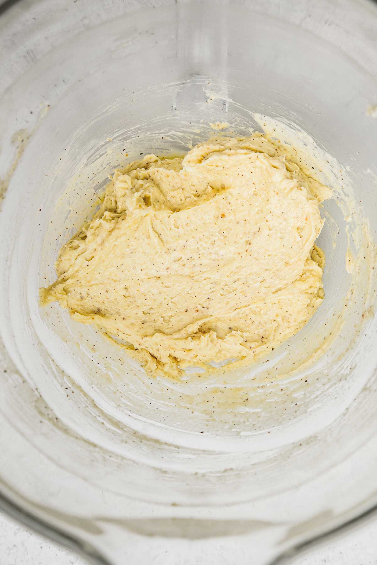 large bowl with dough