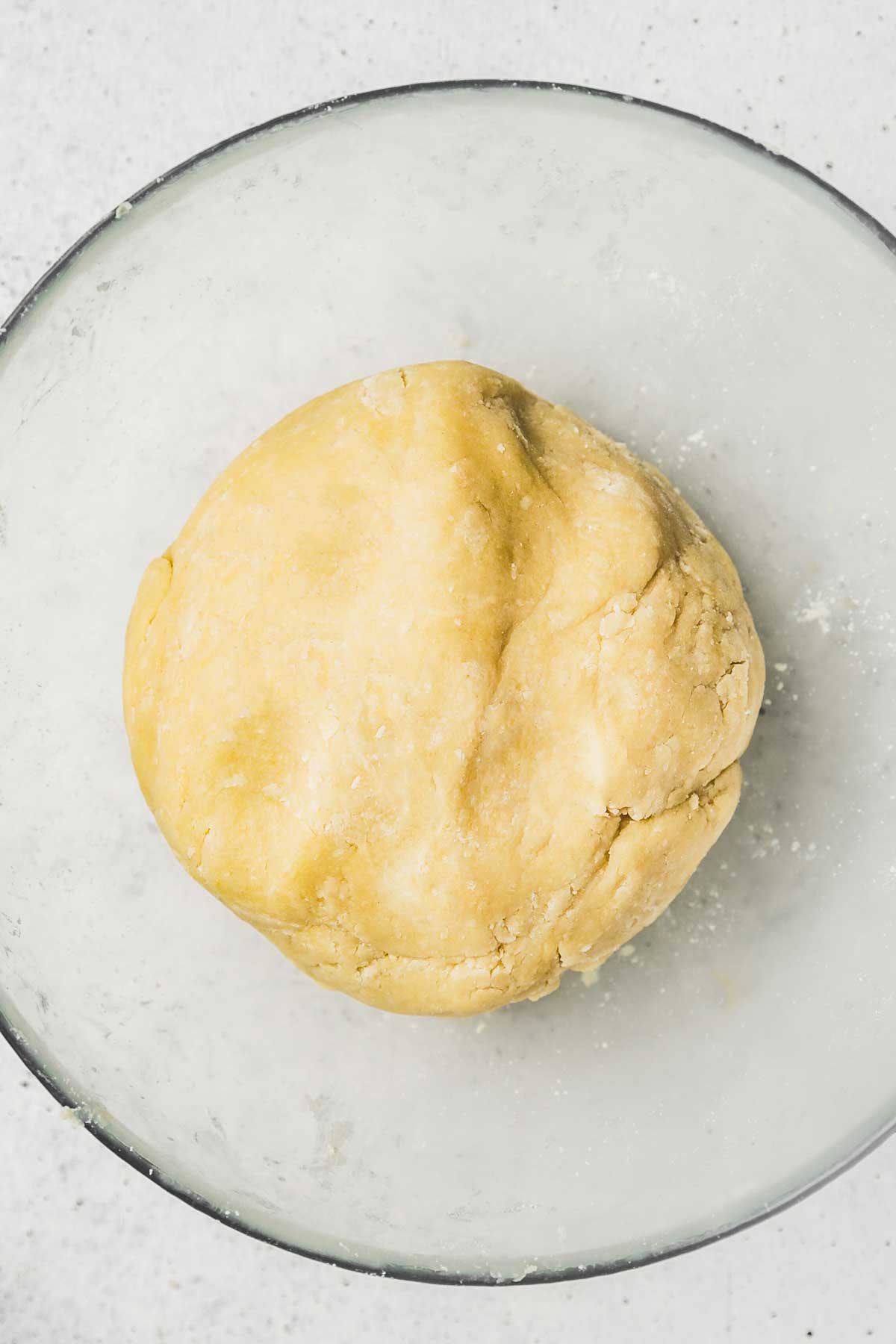 tart dough on a bowl
