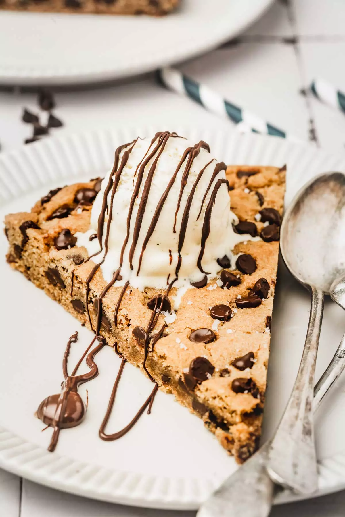 Cookies avec de la glace à la vanille