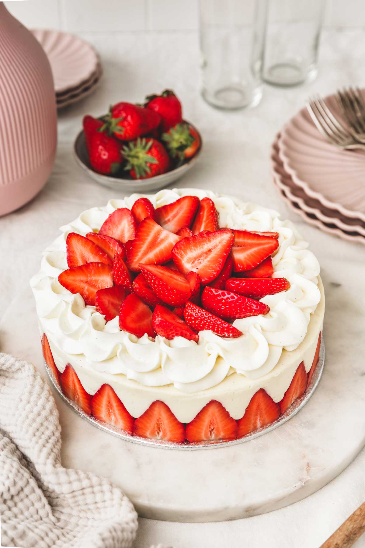 Strawberry Surprise Cake Recipe - Tablespoon.com