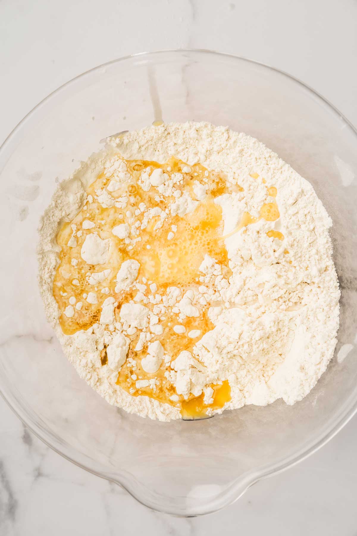 large bowl with ingredients