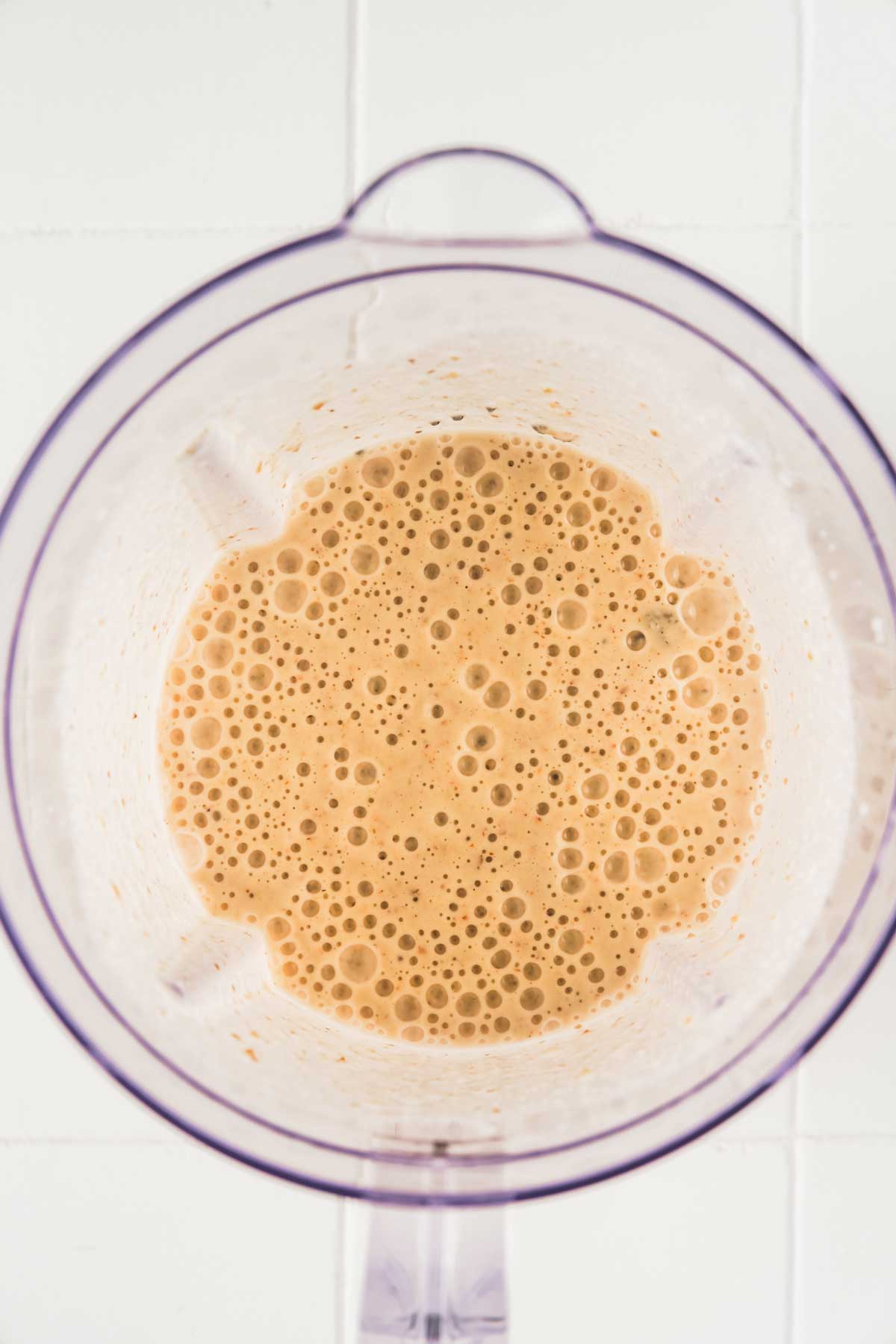 blender avec du smoothie