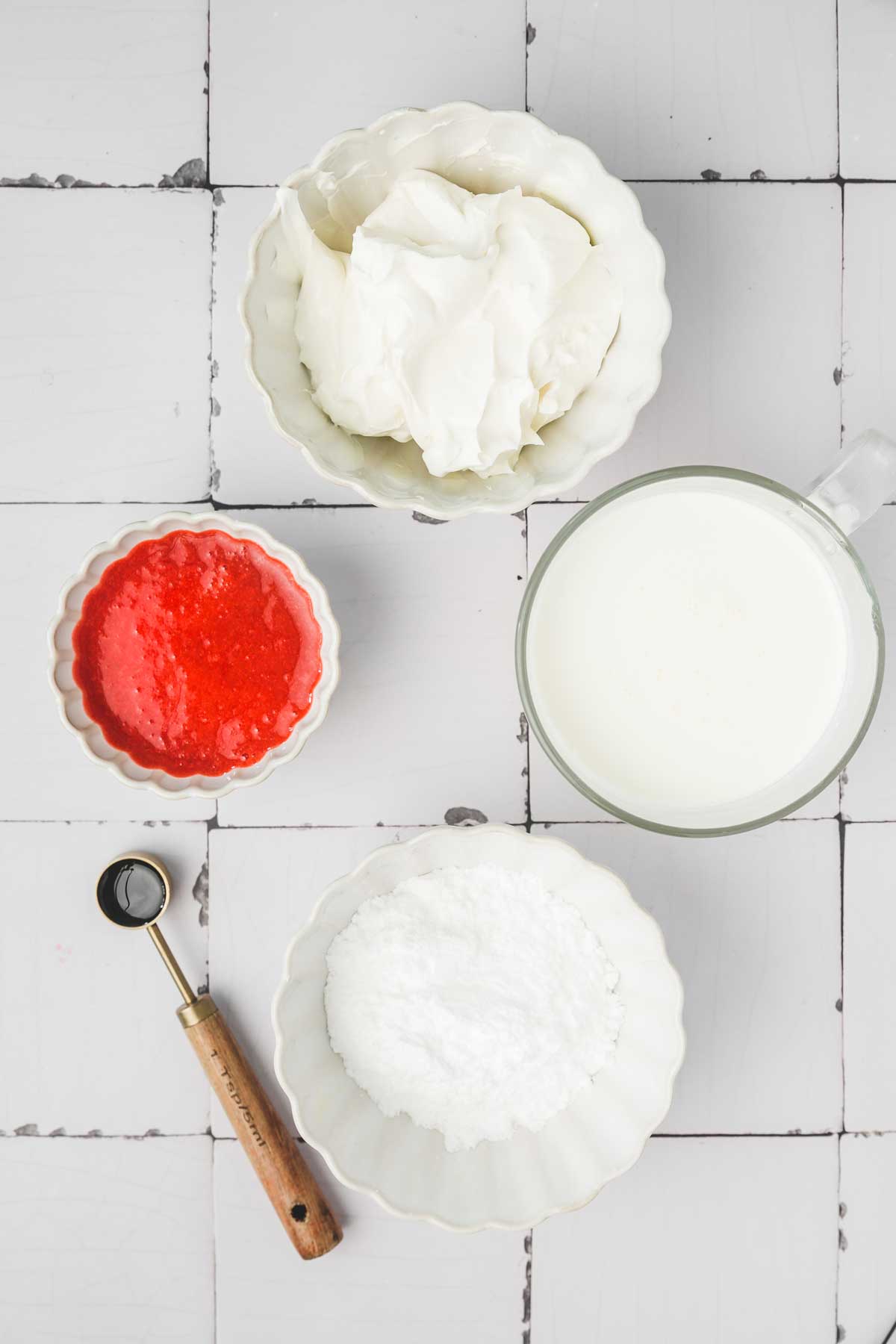 bowls with ingredients