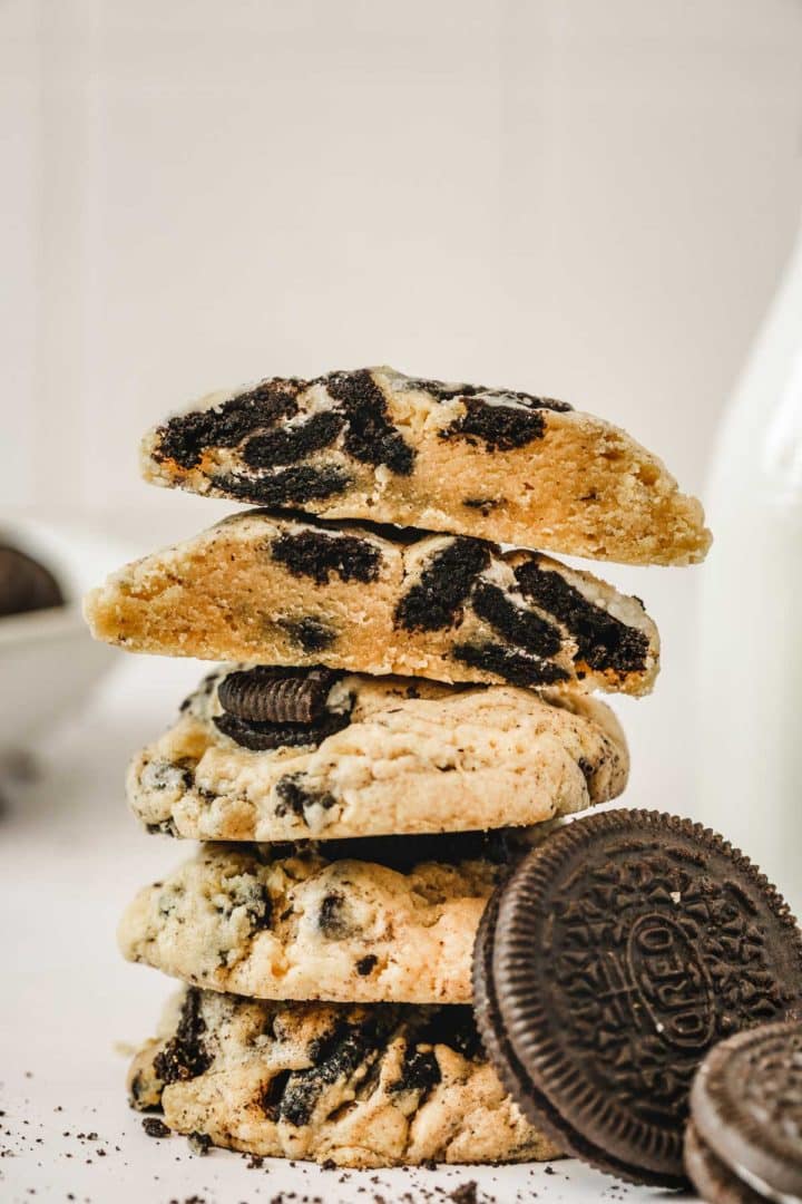 Oreo Cheesecake Cookies Soft & Chewy