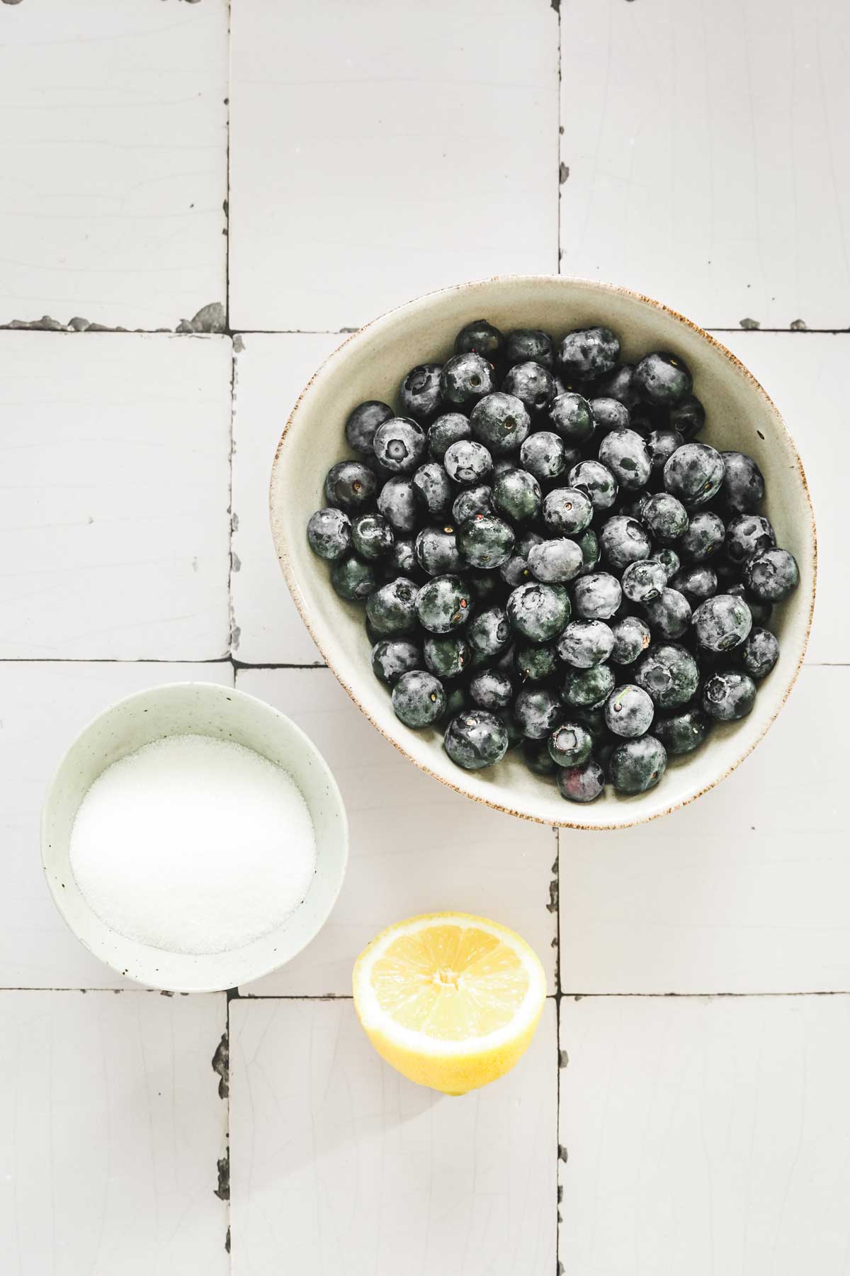 bols avec des ingrédients