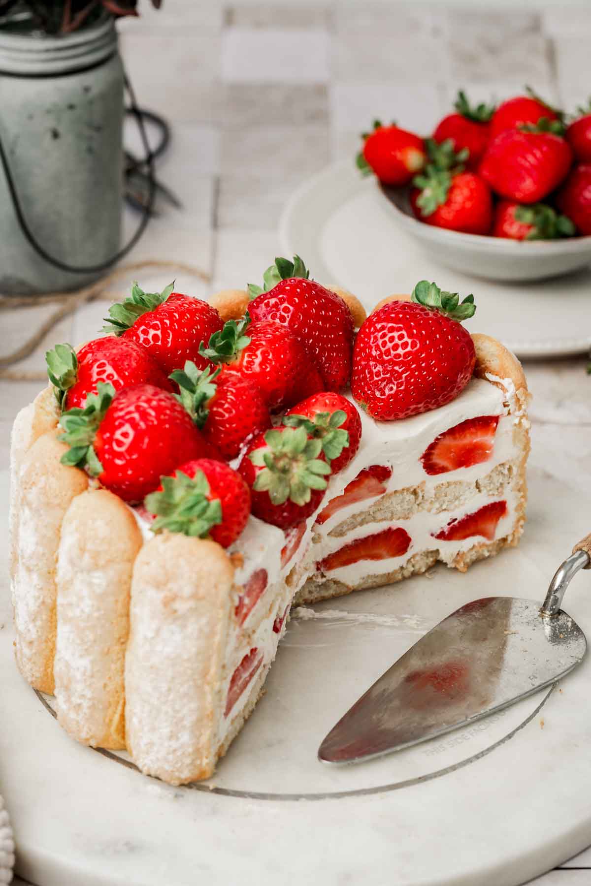 Strawberry Bavarian Cream - Living Sweet Moments