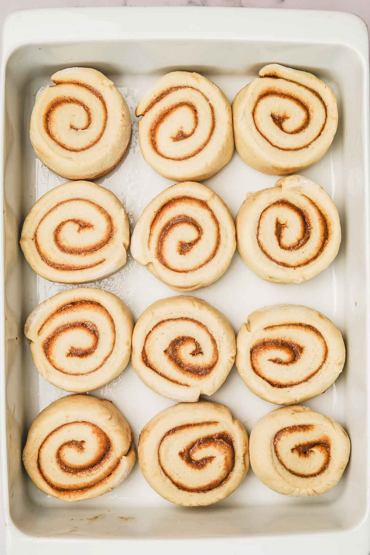 roll dough with cinnamon filling