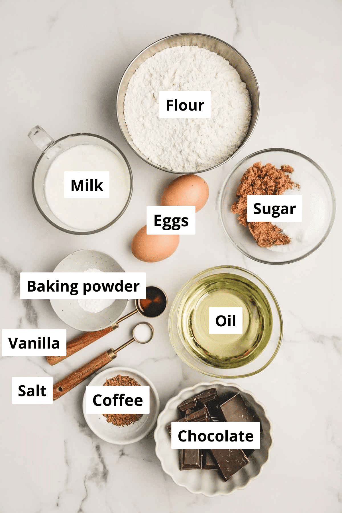 bowls with ingredients