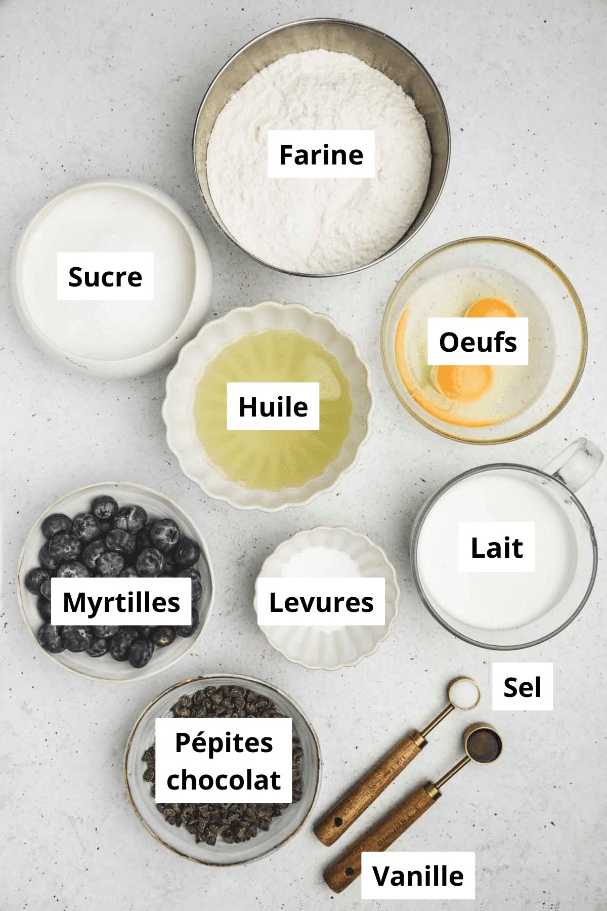 bol avec des ingrédients