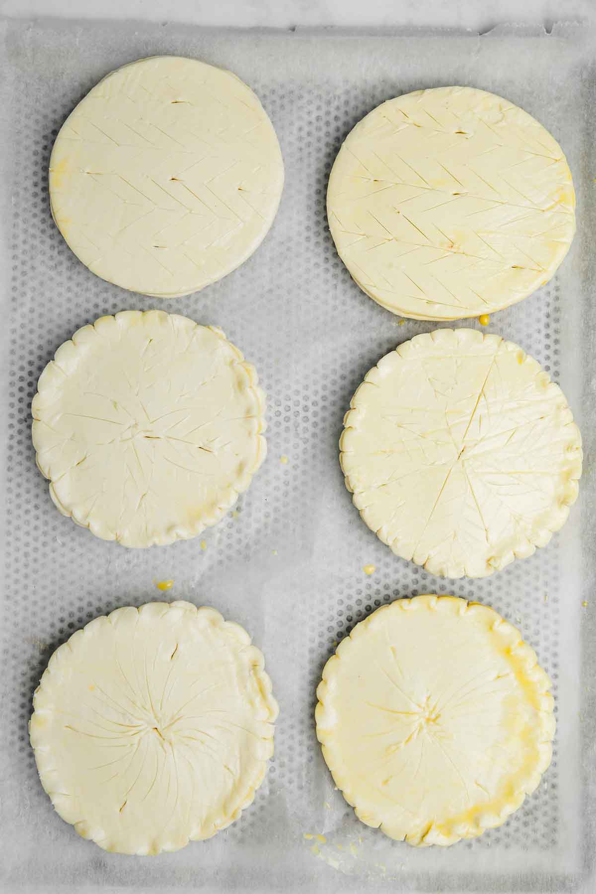raw mini galette des rois