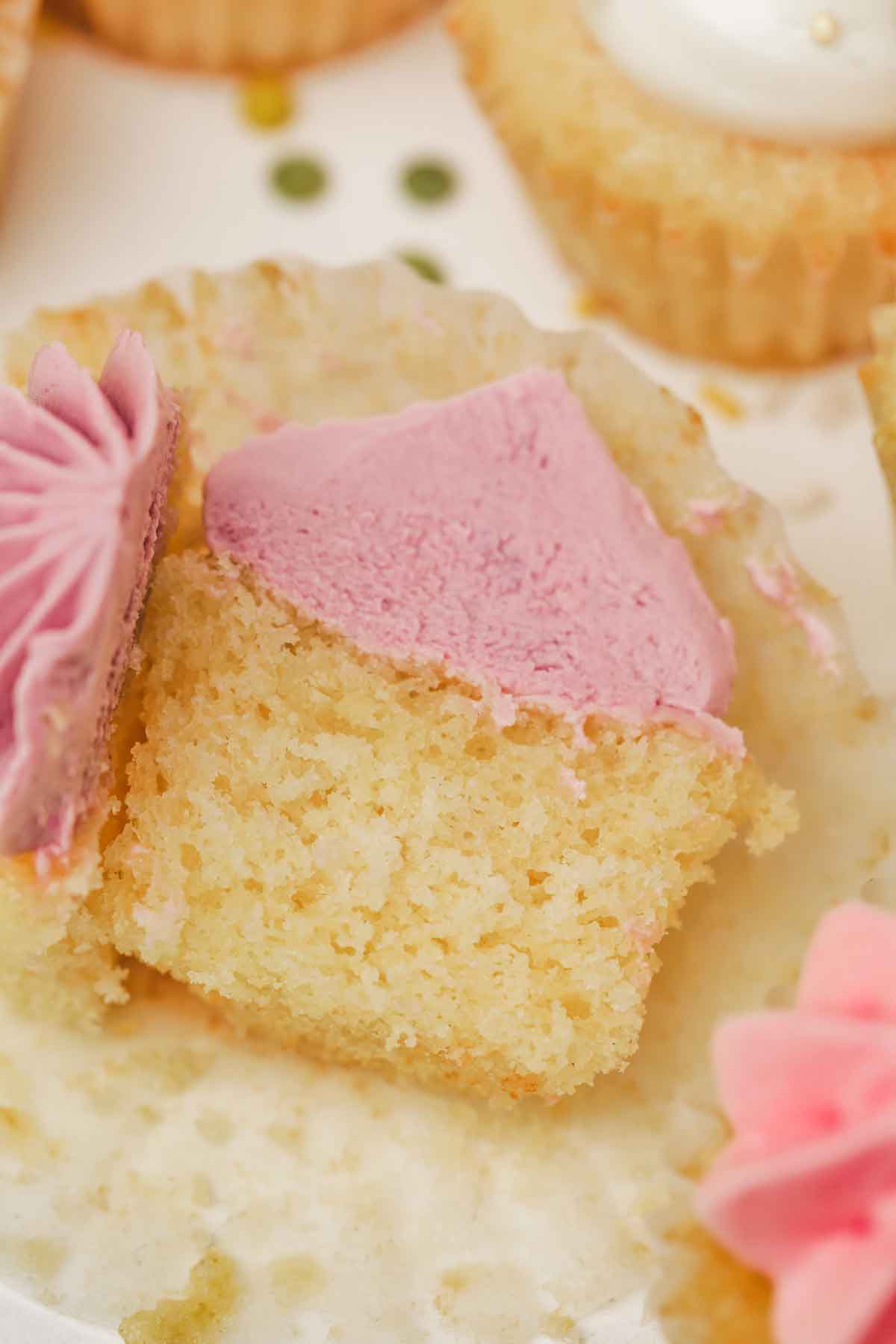 mini cupcakes coupés en 2