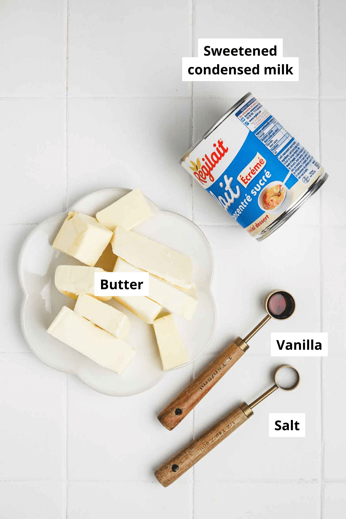 bowl with ingredients for russian buttercream