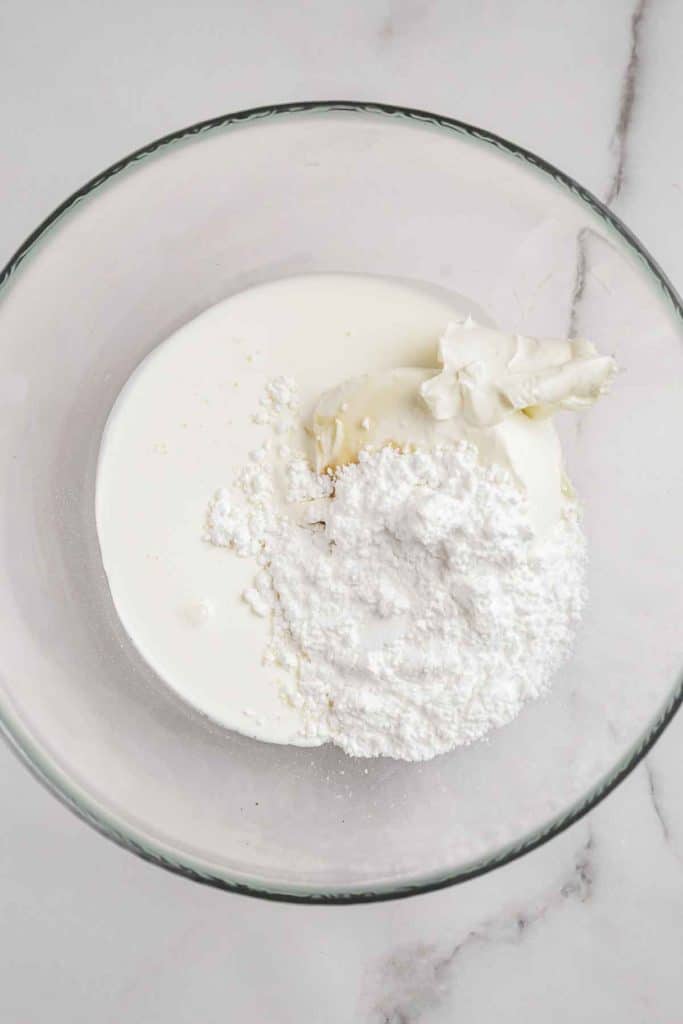 Easy 5 Minute Whipped Cream Cheese Frosting Recipe Easy 5 Minute Whipped Cream Cheese Frosting Recipe