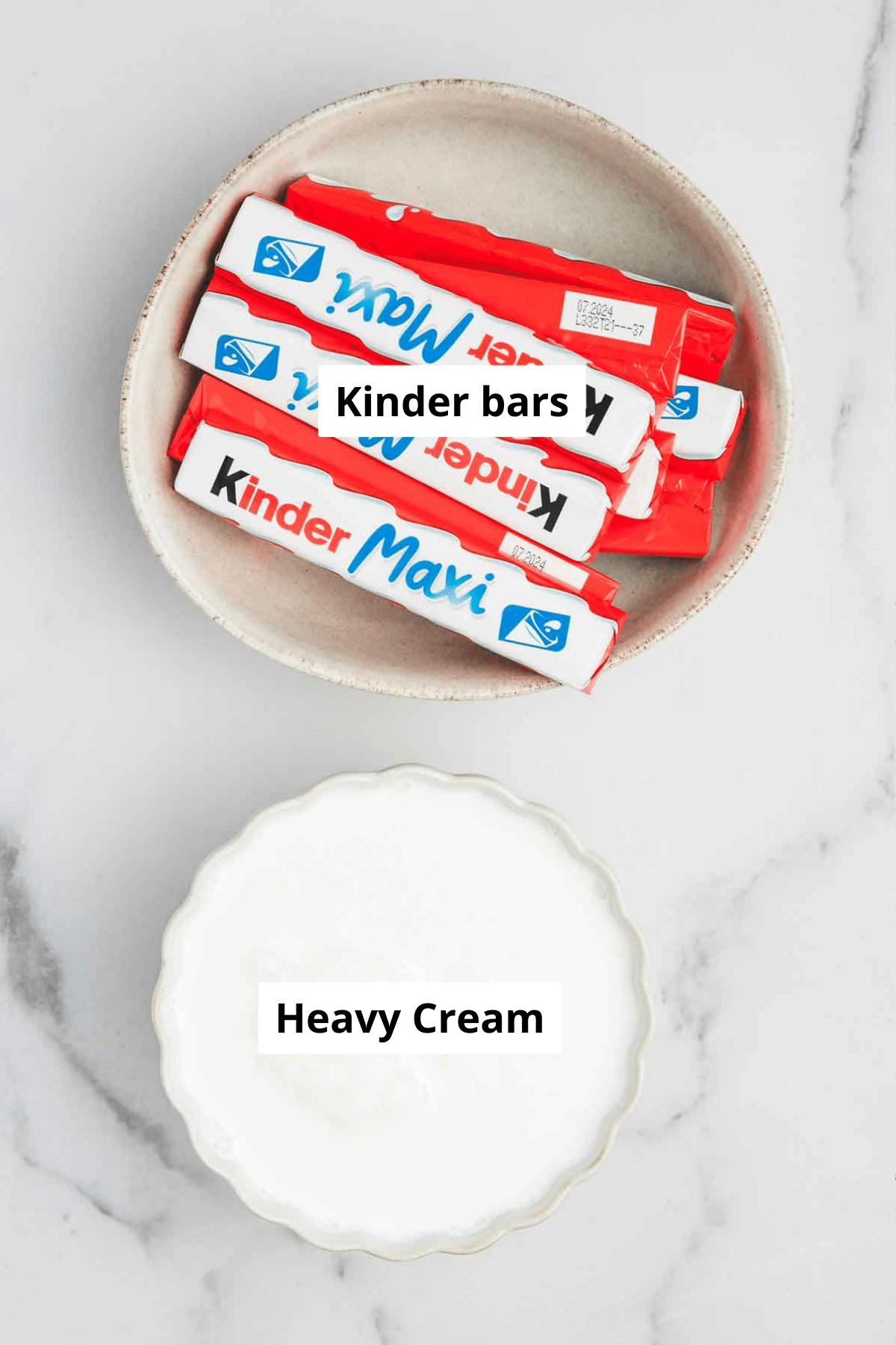 bowls with ingredients