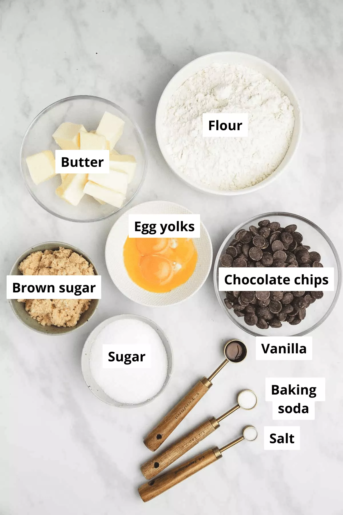 bowls with ingredients