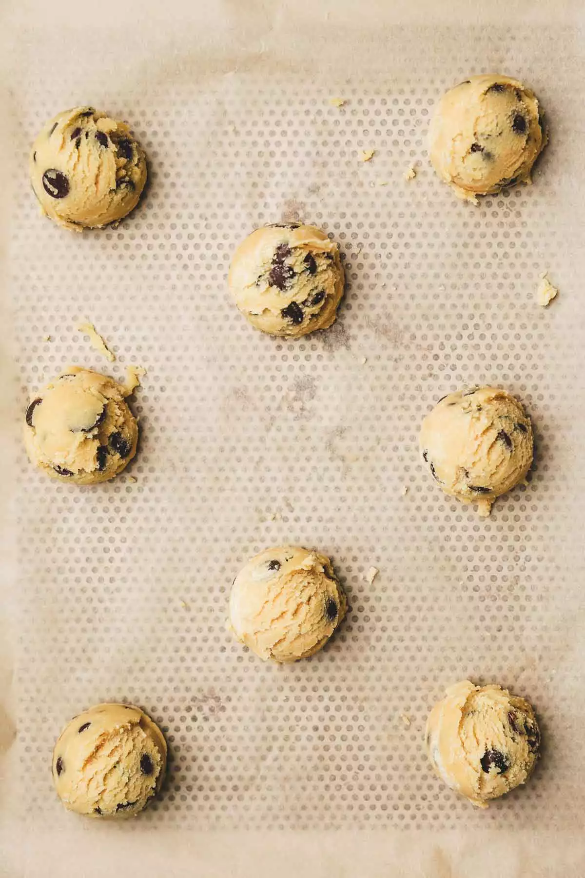 boule de pate à cookies